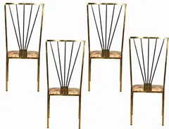 Vintage Chairs set by Romeo Rega, 1980, Set of, offered Dec 2023