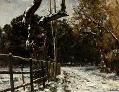 Valerio Laccetti, Snowy landscape