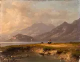Giuseppe Canella, Little mountain landscape