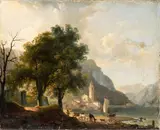 Giovanni Migliara, Church on the lake