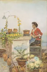 Arnaldo De Lisio, Woman selling lemons