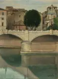 Carlo Socrate, Ponte Mazzini in Rome