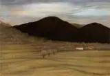 Riccardo Francalancia, Umbrian landscape, 1933
