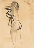 Renato Guttuso, Female Nude