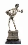 Vincenzo Gemito, Acquaiolo, Engraved signature on the back: V. Gemito and engraved stamp on the jug