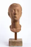 Andrea Spadini, Head of a young man, Engraved signature on the back: Spadini
