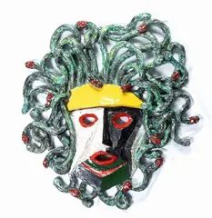 Leoncillo Leonardi, Medusa, 1956, Dated on the back: