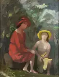 Fernando Troso, Contemplation, 1948