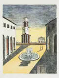 Il segreto della fontana by Giorgio de Chirico, 1971, offered Dec 2023
