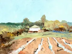 Periferia di Tor di Quinto by Amerigo Bartoli, 1970, offered Dec 2023