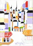 Parisian roads by Sante Monachesi, offered Dec 2023