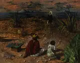 Eugene Berman, Hacia la noche y los volcanos
