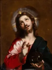 Federico Barocci, Salvator Mundi, The painting is accompanied by the expertise of Prof. Arabella Cifani who attributes it to Alessandro Vitali.