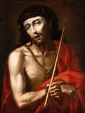 Ecce Homo by Sebastián de Llanos y Valdés, The painting bears the signature and date in the top left-hand corner: "B. SEBASTIAN DE LLANOS Y VALDES FACIEBAT, offered Nov 2023