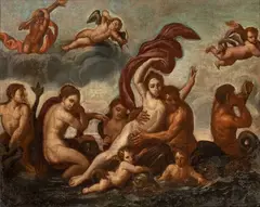 Annibale Carracci, The Triumph of Galatea, Oil on canvas