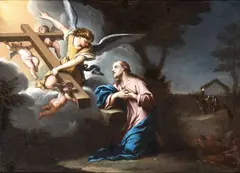 Christ on the Mount Of Gethsemane by Francesco Trevisani, This painting on copper of fine quality must be referred without hesitation to the autograph corpus of Francesco, offered Nov 2023