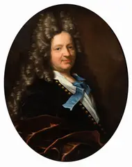 Nicolas de Largillière, Portrait of a gentleman with blue ribbon, Between the late seventeenth and early eighteenth centuries Nicolas de Largillière was the leading figure