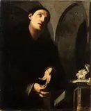 Guido Cagnacci, Saint Anthony of Padua, Oil on canvas