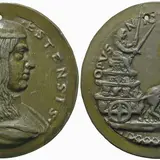 Nicolò Fiorentino, Alfonso I D'Este (1476-1534), Lead cast