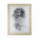 Figure of a woman, multiple on paper by Renzo Vespignani, offered Sep 2023