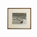 Glimpse of the city with a bridge by Orfeo Tamburi, in frame signed and dated., offered Sep 2023