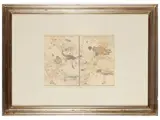 Katsuschika Hokusai, The Wind, three-color woodcut
