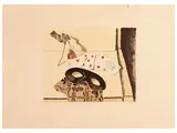 Renzo Biason, Carnevale a Venezia 1989, lithograph