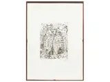 Silvio Loffredo, Paesaggio, etching