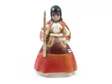 Sandro Vacchetti, Sardinian woman, Lenci, Turin, 1933-35, Ceramic figure