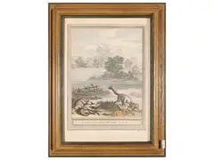 Jean-Baptiste Oudry, Fables by J. de La Fontaine, twelve etchings