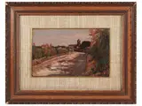 Gino Romiti, Paesaggio di campagna 1922