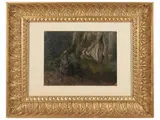 Filadelfo Simi, Paesaggio montuoso, oil on canvas