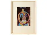 Primo Conti, Donna del circo 1947, oil on paper