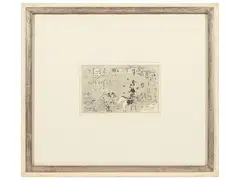 Composizione by Silvio Loffredo, etching, offered Oct 2024