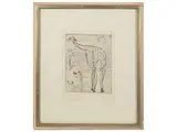 Silvio Loffredo, Giraffa 1950, engraving