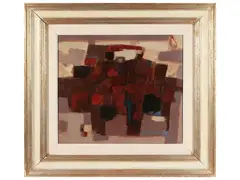 Astratto by Vittorio Sopracase, oil on canvas, offered Oct 2024
