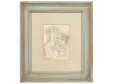 Primo Conti, Natura morta 1967, ballpoint pen on paper