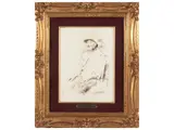 Federico Andreotti, Figura, Indian ink on cardboard