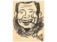 Vinicio Berti, Lotto di disegni, Before lunch