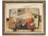 Vieri Vagnetti, Natura morta 1960, oil on canvas