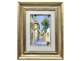 Rodolfo Marma, Borgo stella 1963, oil on canvas
