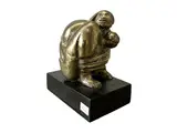 Salvatore Cipolla, Madre e figlio, gilded bronze