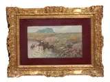Giulio Aristide Sartorio, Cavalli lungo il fiume