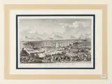 Jean-Claude Richard de Saint-Non, There is a vast aquedue built by the Prince of Biscaris near Catane, etching