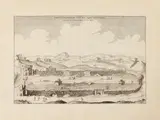 Joan Blaeu, Circi Caracallae, Iuxta Viam Appiam, hoggi Vestigia (1663), double-page engraving