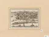 Thomas Salmon, The city of Livorno famous sea port in the Grand Duchy of Tuscany (1740), Copper etching