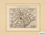 Abraham Ortelius, Romanum Territory. (1601), copper engraving