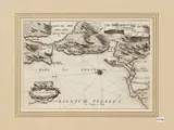 Matthäus Merian, Die Stadt Preveza und die Vestung S. Maura (1688)