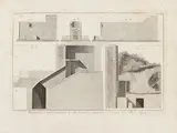 Demonstration in Large and Géométrale des objects de services qui dépendent de la 1ere Taverne... by Giovanni Battista Piranesi, ... in the City of Pompeia (1804). Copper engraving, offered Oct 2024
