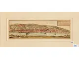 Frans Hogenberg, Heidelberga, aquatint etching